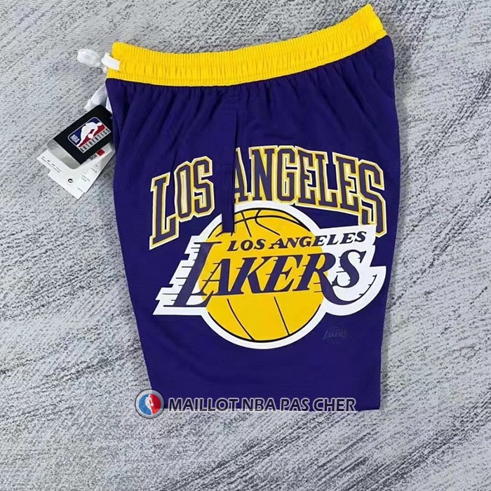 Short Los Angeles Lakers Big Logo Just Don Volet